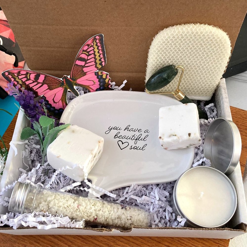 Spa Gift Box with Handmade